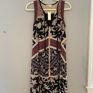 Anthropologie boho sleeveless/tank dress size 2 / XS New with tags